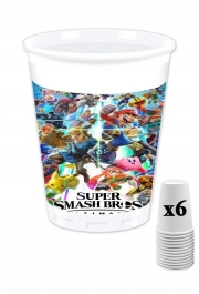 Pack de 6 Gobelets Super Smash Bros Ultimate