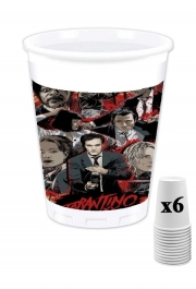 Pack de 6 Gobelets Tarantino Collage