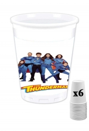 Pack de 6 Gobelets Thunderman