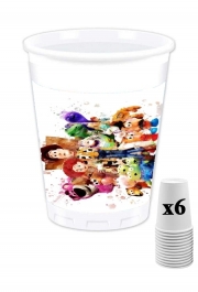 Pack de 6 Gobelets Toy Story Watercolor