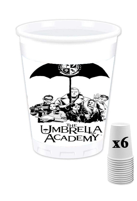 Pack de 6 Gobelets Umbrella Academy