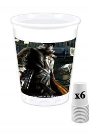 Pack de 6 Gobelets Watch Dogs Everything is connected