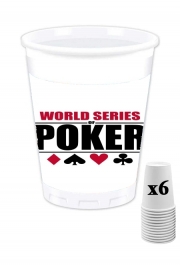 Pack de 6 Gobelets World Series Of Poker