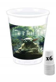 Pack de 6 Gobelets Yoda Master 