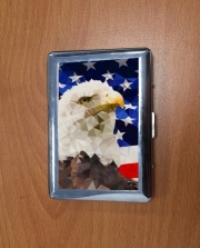 Porte Cigarette American Eagle and Flag