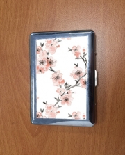 Porte Cigarette Cherry Blossom Aquarel Flower
