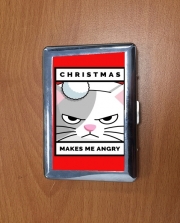 Porte Cigarette Christmas makes me Angry cat