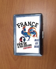 Porte Cigarette France Football Coq Sportif Fier de nos couleurs Allez les bleus