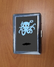 Porte Cigarette octopus Blue cartoon