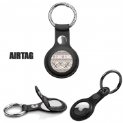 Porte clé Airtag - Protection BROWN TRIBAL NATIVE