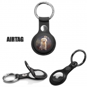 Porte clé Airtag - Protection Golden Retriever Puppy