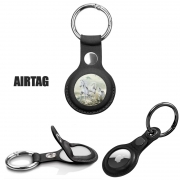 Porte clé Airtag - Protection Cheval blanc sur la plage