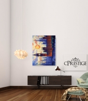 Poster Painting Abstract V8