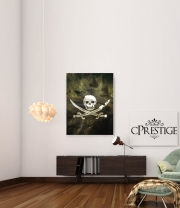 Poster Pirate - Tete De Mort