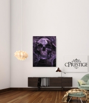 Poster Violet Skull