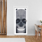 Poster de porte abstract skull