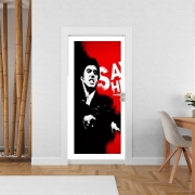 Poster de porte Al Pacino Say hello to my friend