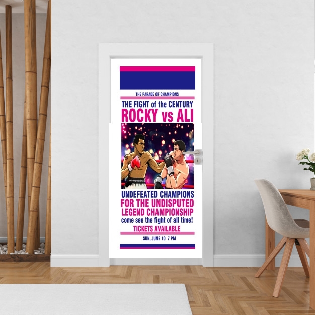 Poster de porte Ali vs Rocky