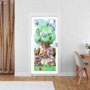 Poster de porte Animal Crossing Artwork Fan