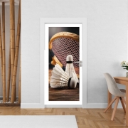 Poster de porte Badminton Champion