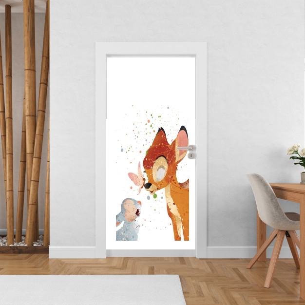 Poster de porte Bambi Art Print