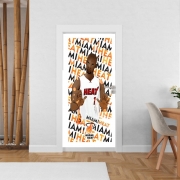 Poster de porte Basketball Stars: Chris Bosh - Miami Heat