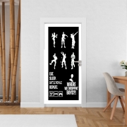 Poster de porte Battle Royal FN Eat Sleap Repeat Dance
