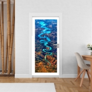 Poster de porte Blue dragon river portugal
