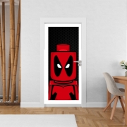 Poster de porte Bricks Deadpool