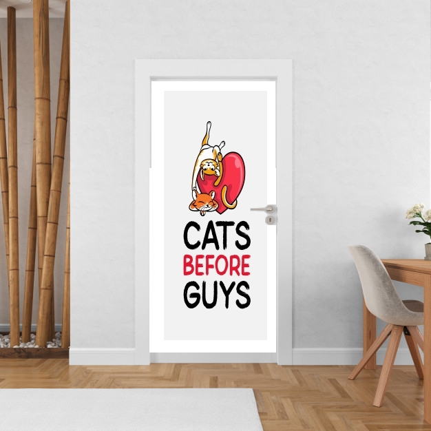 Poster de porte Cats before guy