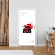 Poster de porte Charles leclerc Ferrari