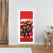 Poster de porte Checo Perez And Max Verstappen