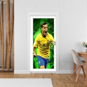 Poster de porte coutinho Football Player Pop Art
