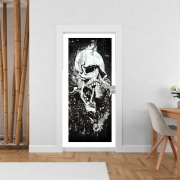 Poster de porte Dark Gothic Skull