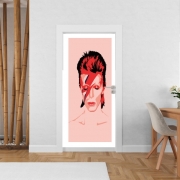 Poster de porte David Bowie Minimalist Art