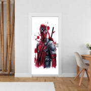 Poster de porte Deadpool Painting