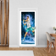 Poster de porte Djokovic Painting art