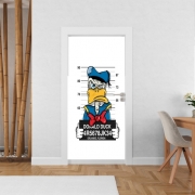 Poster de porte Donald Duck Crazy Jail Prison