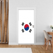 Poster de porte Drapeau Coree Du Sud