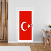 Poster de porte Drapeau Turquie