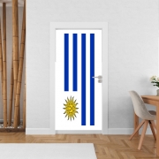 Poster de porte Drapeau Uruguay
