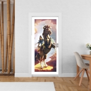 Poster de porte Epona Horse with Link