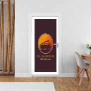 Poster de porte Feel The freedom on the road
