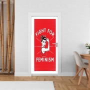 Poster de porte Fight for feminism