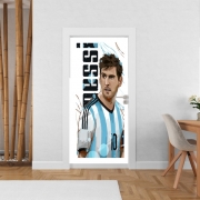 Poster de porte Lionel Messi - Argentine