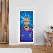 Poster de porte Football Legends: Zinedine Zidane France