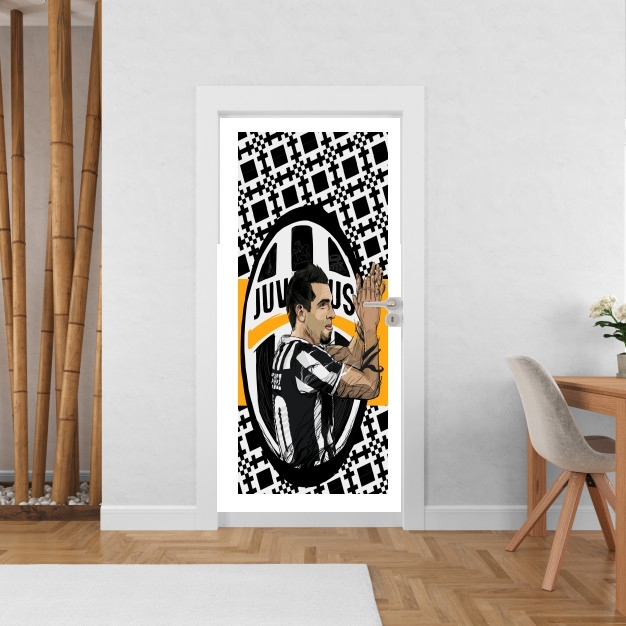 Poster de porte Football Stars: Carlos Tevez - Juventus