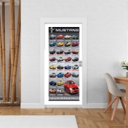 Poster de porte Ford Mustang Evolution