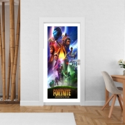 Poster de porte Fortnite Skin Omega Infinity War