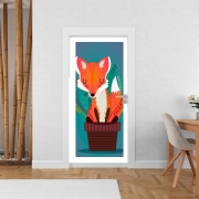 Poster de porte Fox in the pot